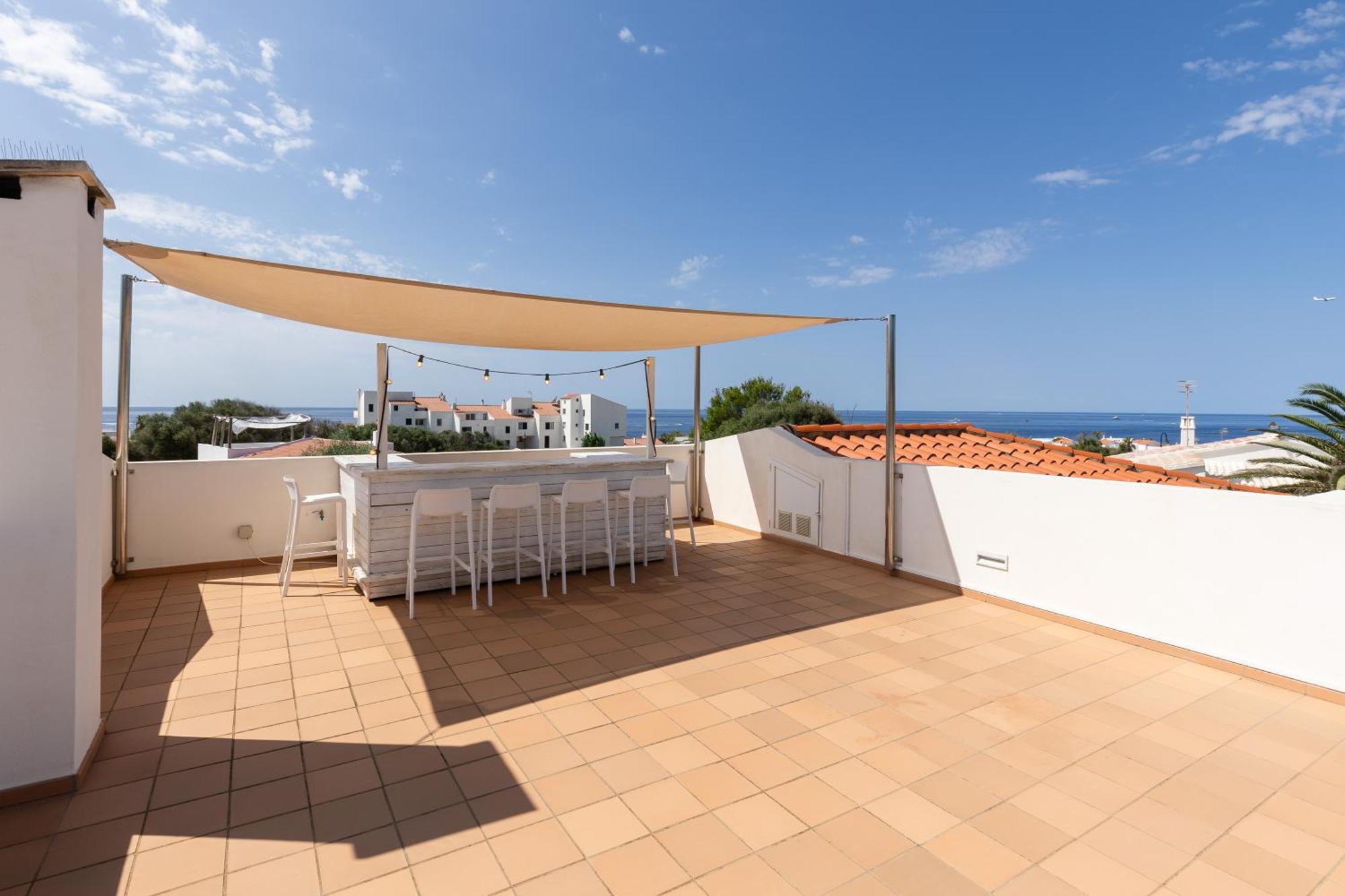 Villa Maravilla With Heatable Pool Rooftopbar With Sea Views And Range Rover Binibeca Luaran gambar