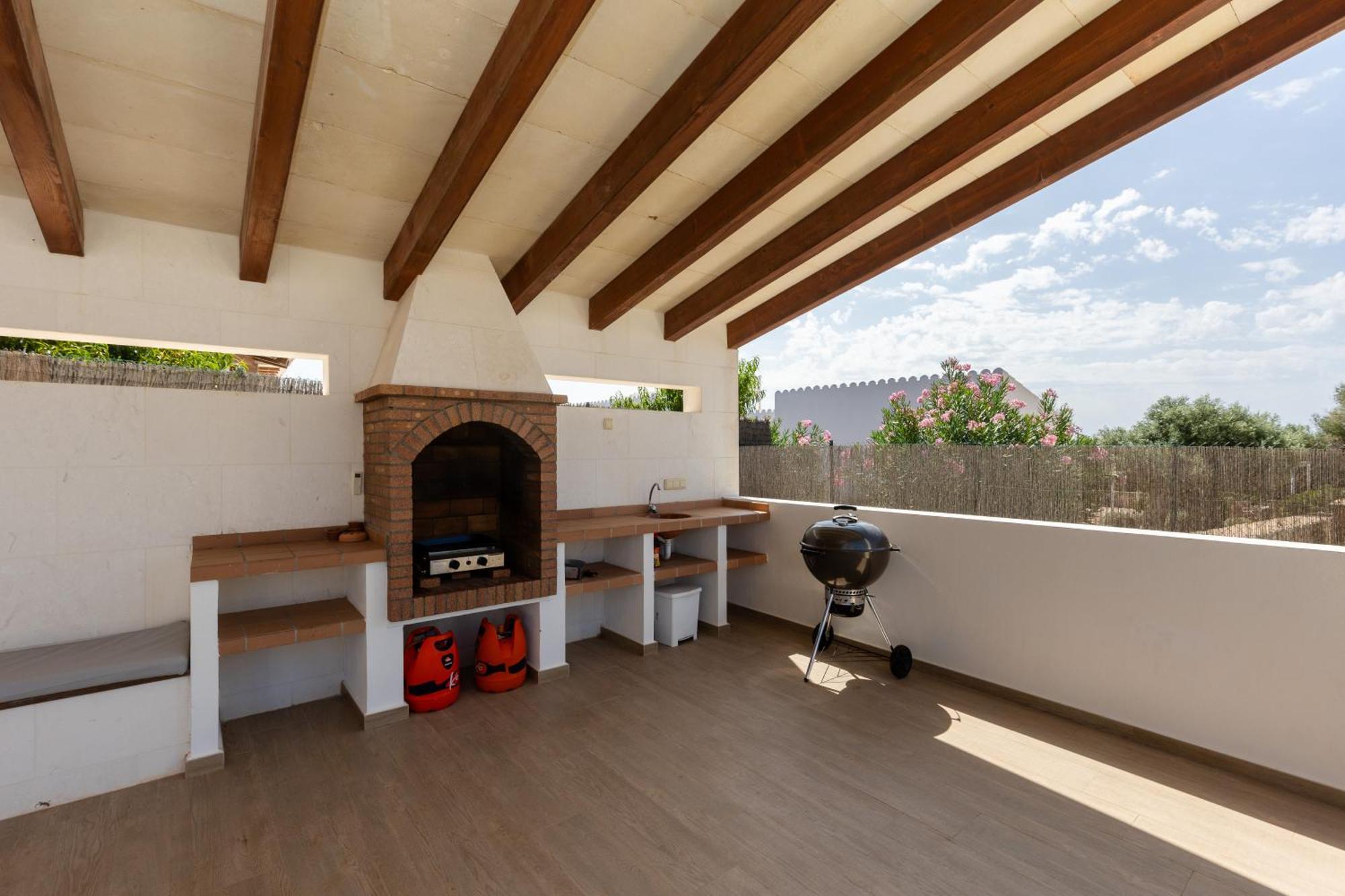 Villa Maravilla With Heatable Pool Rooftopbar With Sea Views And Range Rover Binibeca Luaran gambar
