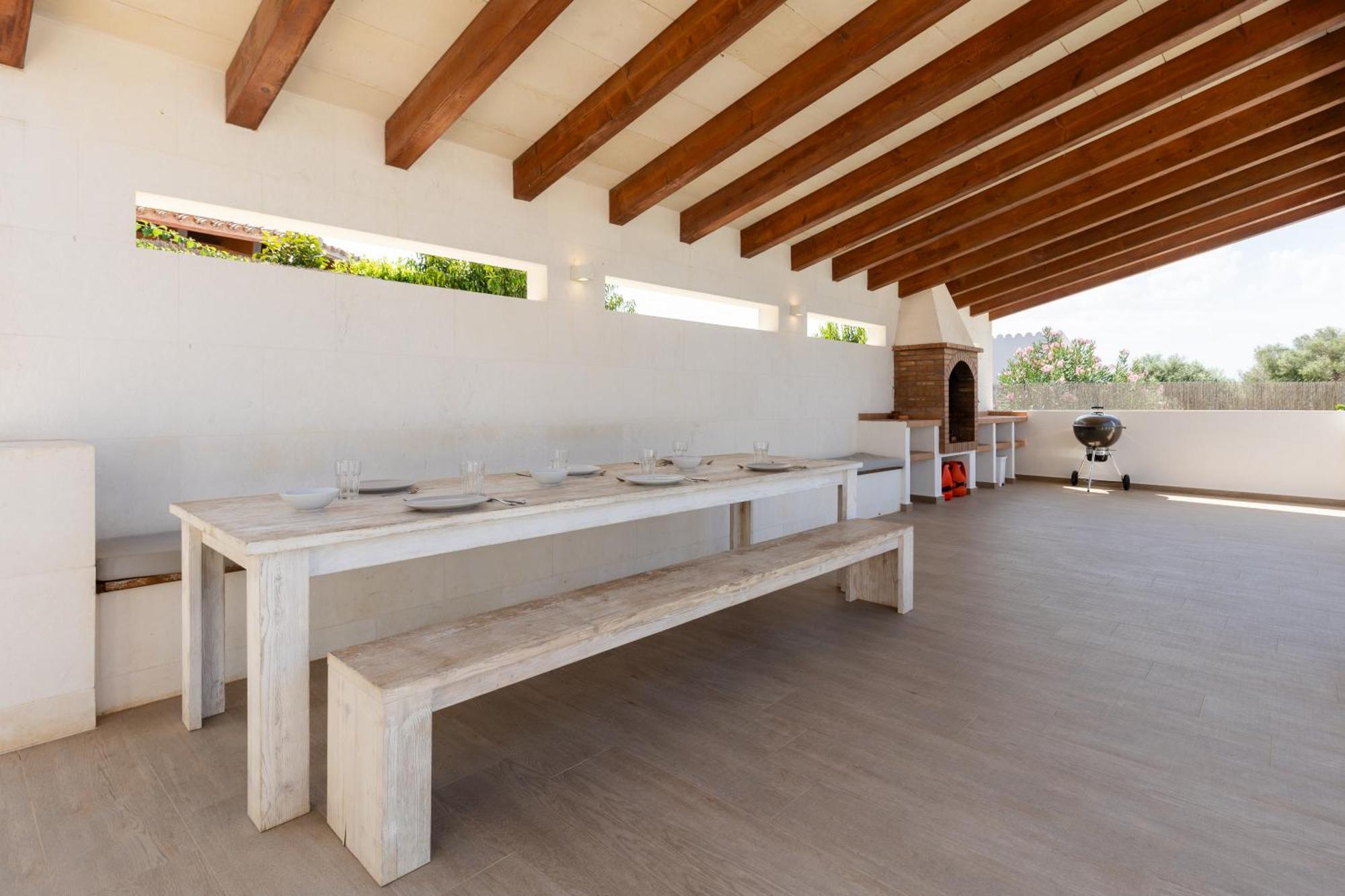 Villa Maravilla With Heatable Pool Rooftopbar With Sea Views And Range Rover Binibeca Luaran gambar