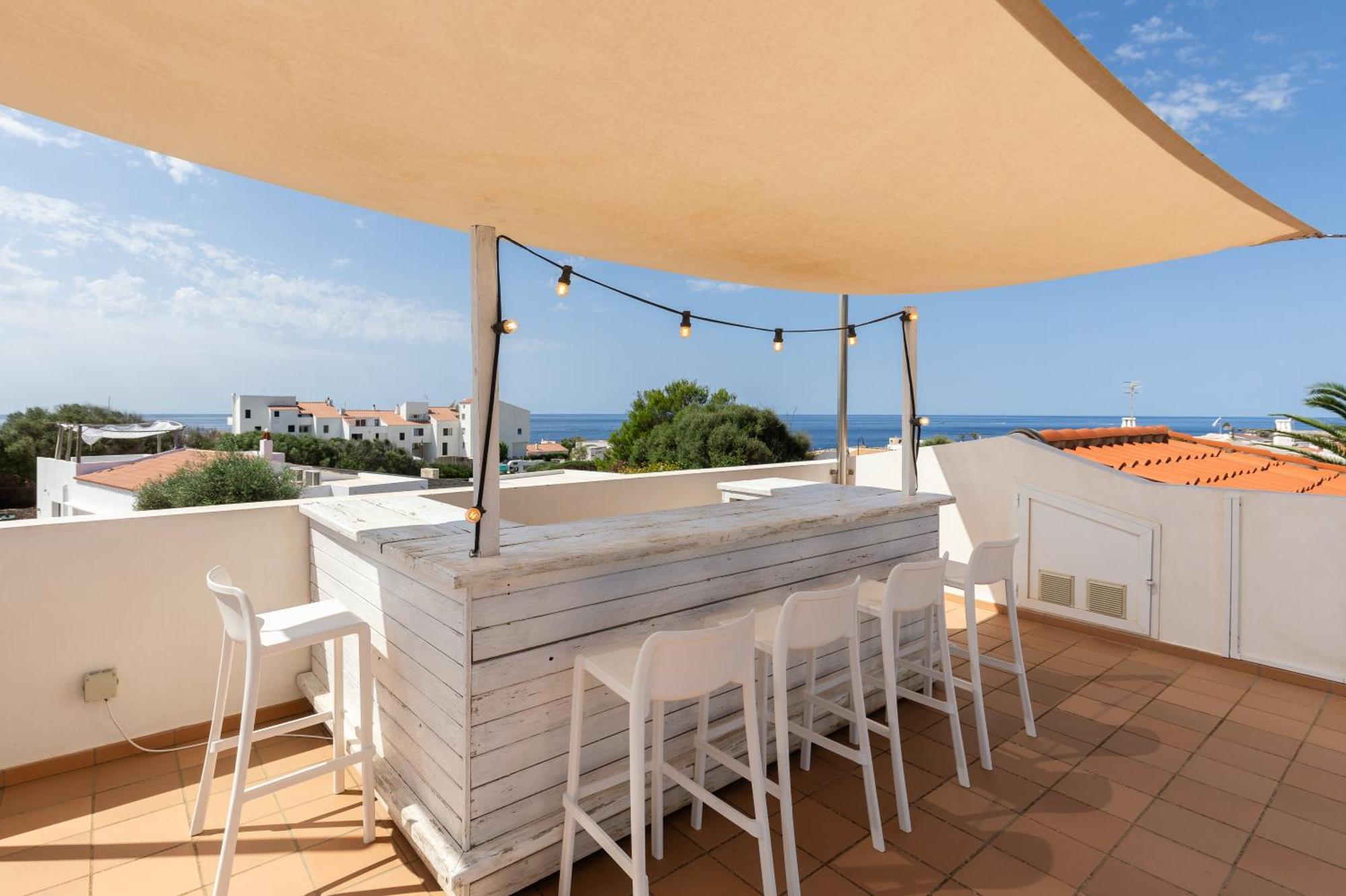Villa Maravilla With Heatable Pool Rooftopbar With Sea Views And Range Rover Binibeca Luaran gambar